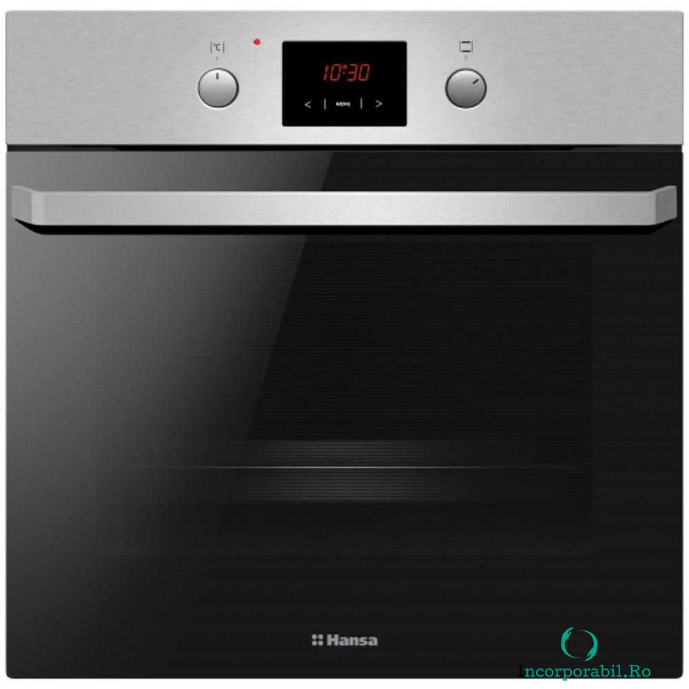 Cuptor incorporabil Hansa BOEI69472, Electric, 10 Functii, Grill, Rotisor, Clasa A, Inox la 1,269.99 lei ron