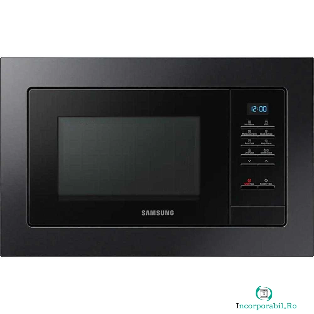 Cuptor cu microunde incorporabil Samsung MG23A7013CA/OL, 23 l, 800 W la 1,013.99 lei ron