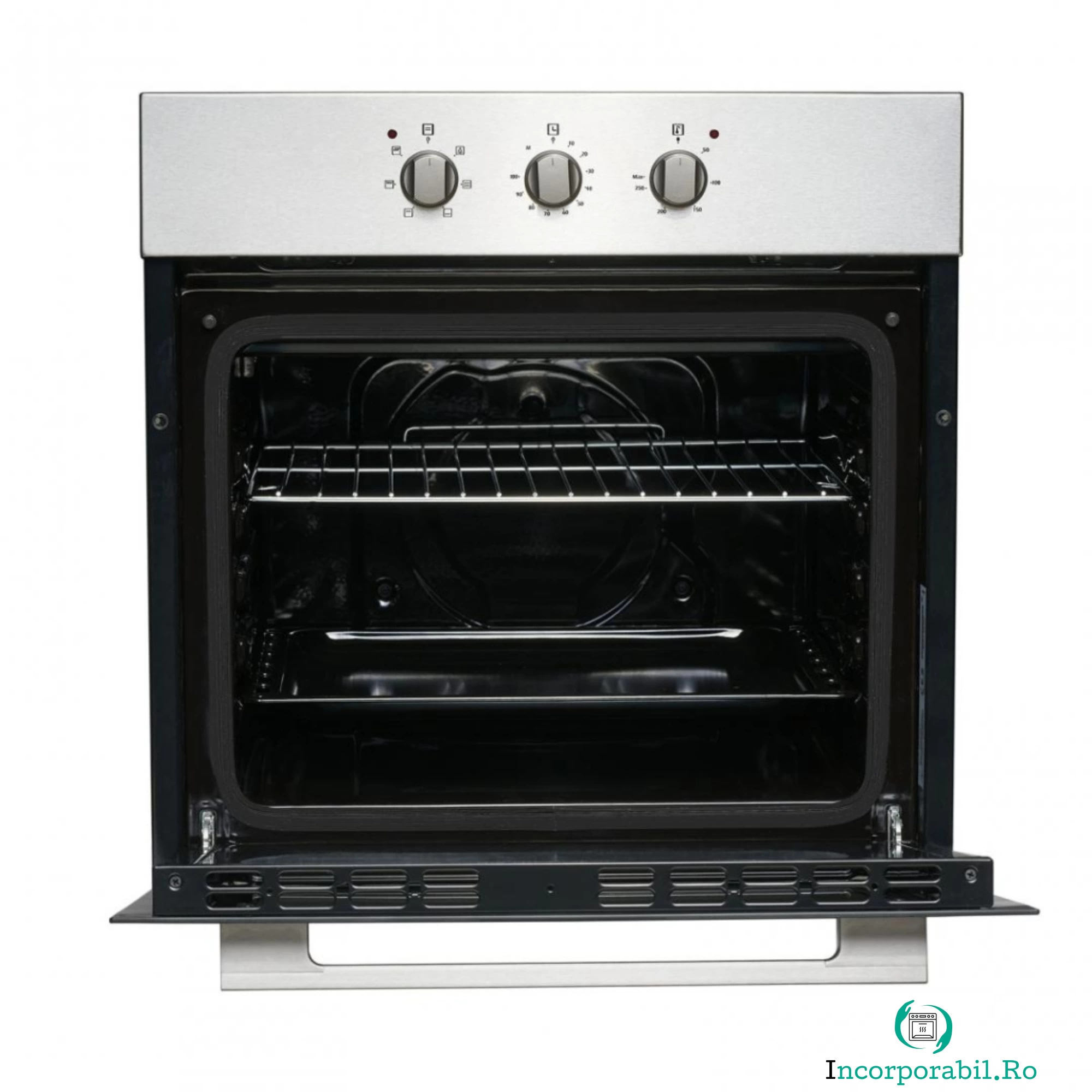 Cuptor incorporabil Heinner HBO-V656G-IX, Electric, 72 l, 6 functii, Grill, Timer, Clasa A, Inox