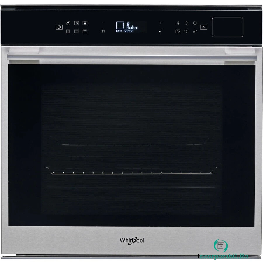 Whirlpool Cuptor incorporabil Whirlpool W7 OS4 4S1 P, Electric, 73 l, Soft-Closing, SteamSense, Clasa A+
