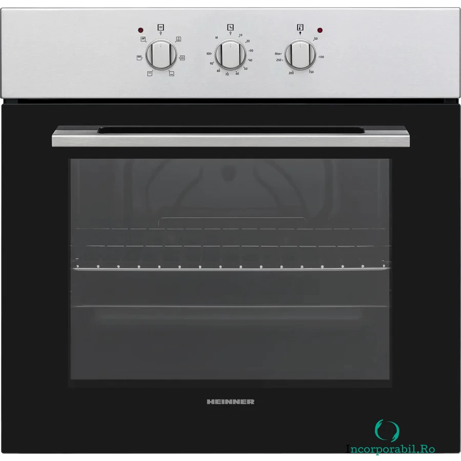 HEINNER Cuptor incorporabil Heinner HBO-V656G-IX, Electric, 72 l, 6 functii, Grill, Timer, Clasa A, Inox
