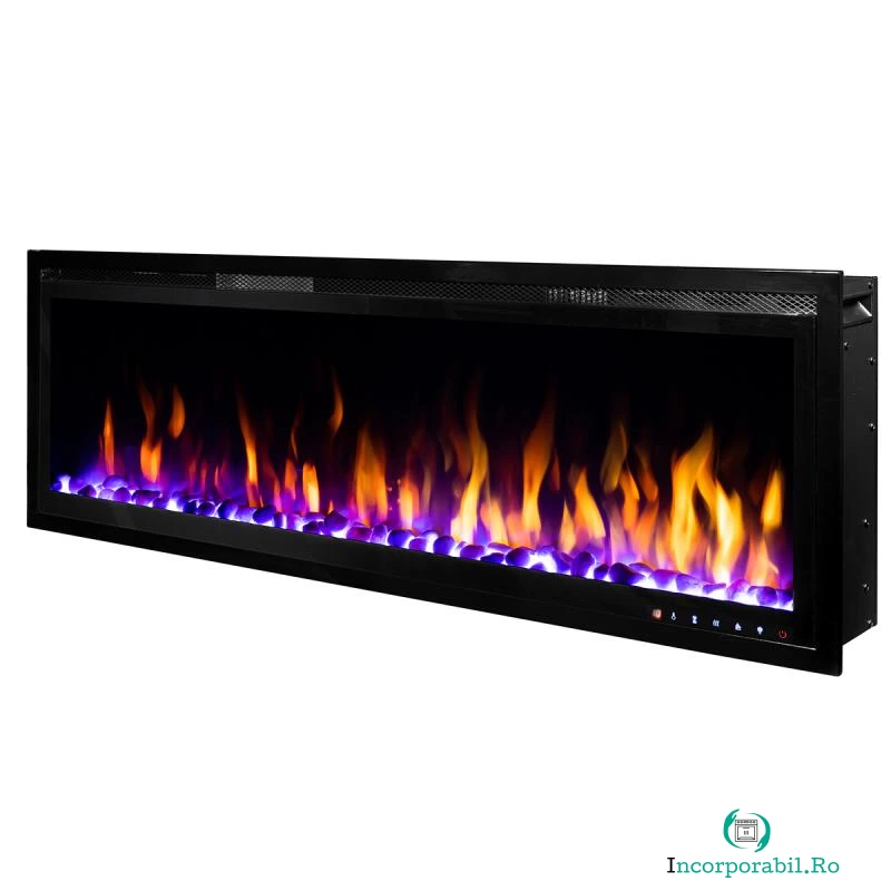 Semineu electric de perete/incorporabil Schubert 50, Art Flame la 2,524.99 lei ron