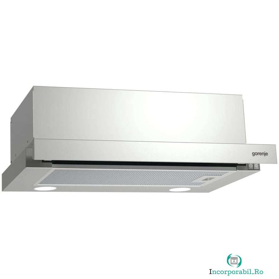 Gorenje Hota incorporabila Gorenje BHP523E10X, 50 cm, 390 m³ / h, Inox