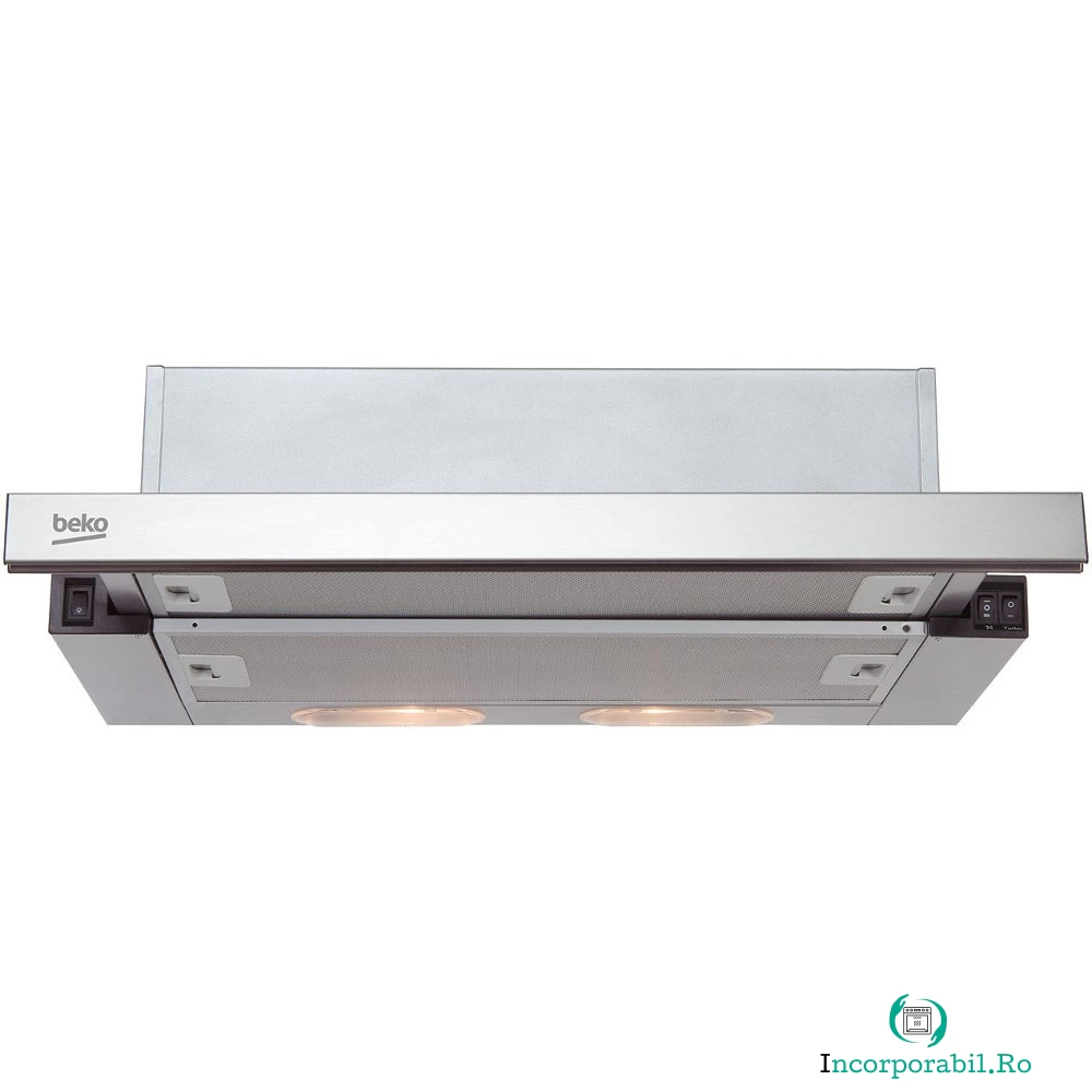 Hota incorporabila Beko HNT61310X, 360 mc/h, 2 motoare