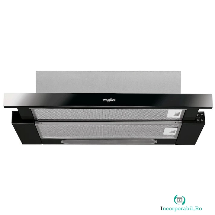 Whirlpool Hota incorporabila, Whirlpool AKR750GK, 304mc/h 60cm, negru la 621.99 lei ron
