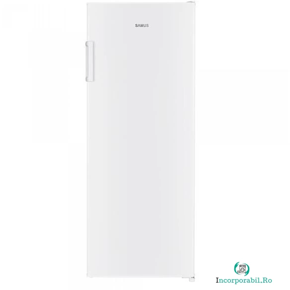 Samus Frigider cu 1 usa Samus SR296E, 242 L, Clasa E, Dezghetare automata, Termostat reglabil, Usa reversibila, H 142.6 cm (Alb) la 1,135.99 lei ron