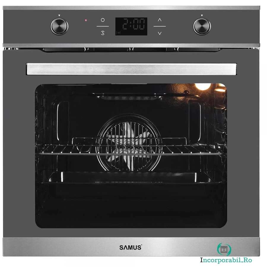 Samus Cuptor incorporabil Samus SC626GDX9, Electric, 75l, Clasa A la 1,099.00 lei ron