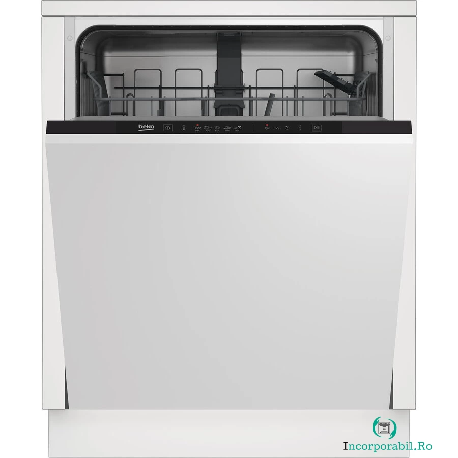 Beko Masina de spalat vase incorporabila Beko DIN35320, 13 seturi, 5 programe, Clasa E, Flexible HalfLoad, Quick&Shine, 60 cm la 1,840.99 lei ron