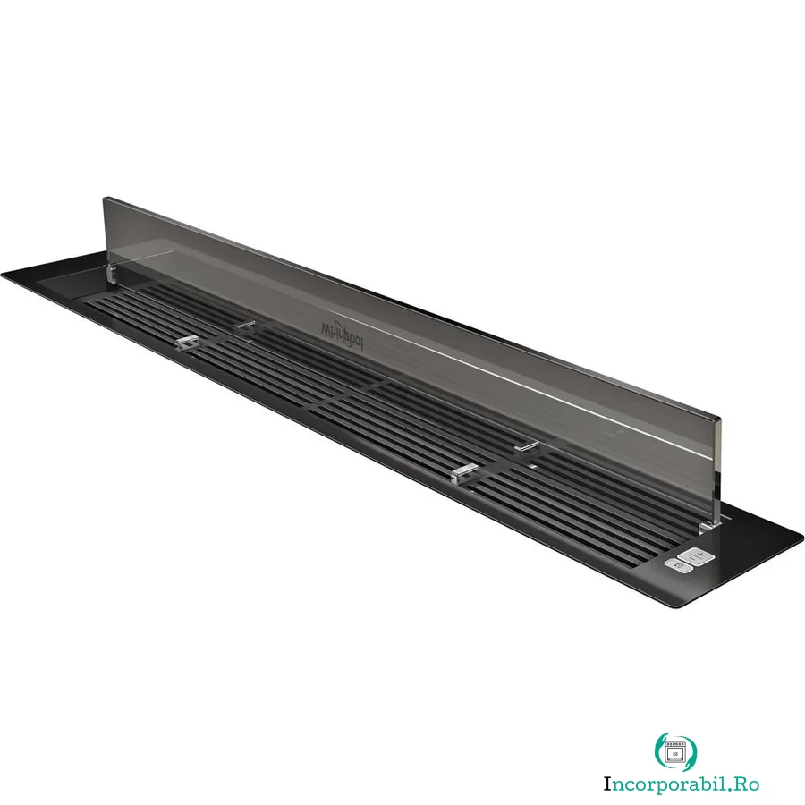 Whirlpool Hota incorporabila in blat decorativa Whirlpool WDO 93F B K, Putere de absorbtie 500 mc/h, Display, Clasa B, 90 cm, Negru la 6,975.99 lei ron