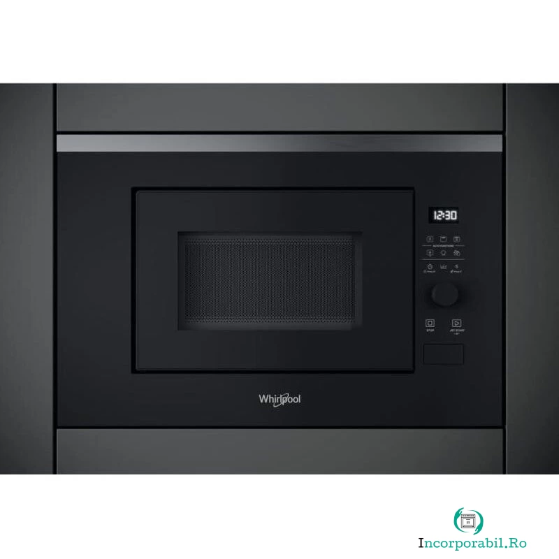 Whirlpool Cuptor cu microunde incorporabil Whirlpool WMF201G, 20L, 800W, negru la 1,112.99 lei ron