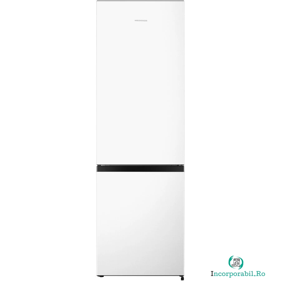 HEINNER Combina frigorifica Heinner HC-HM269E++, 269 l, Clasa F, Control mecanic, Iluminare LED, H 180 cm, Alb