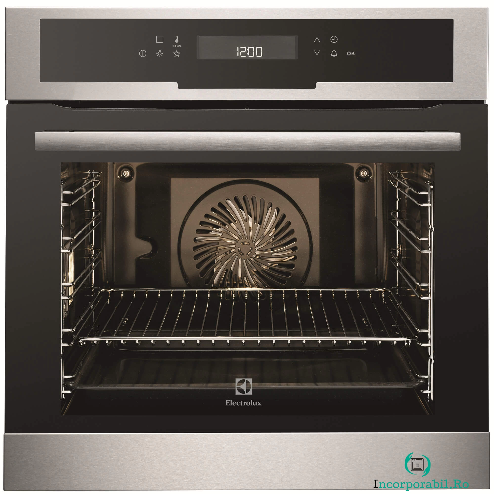 Cuptor incorporabil Electrolux EOA5751AOX, electric, grill, autocuratare catalitica, 74 l, Clasa A++, inox la 2,599.99 lei ron