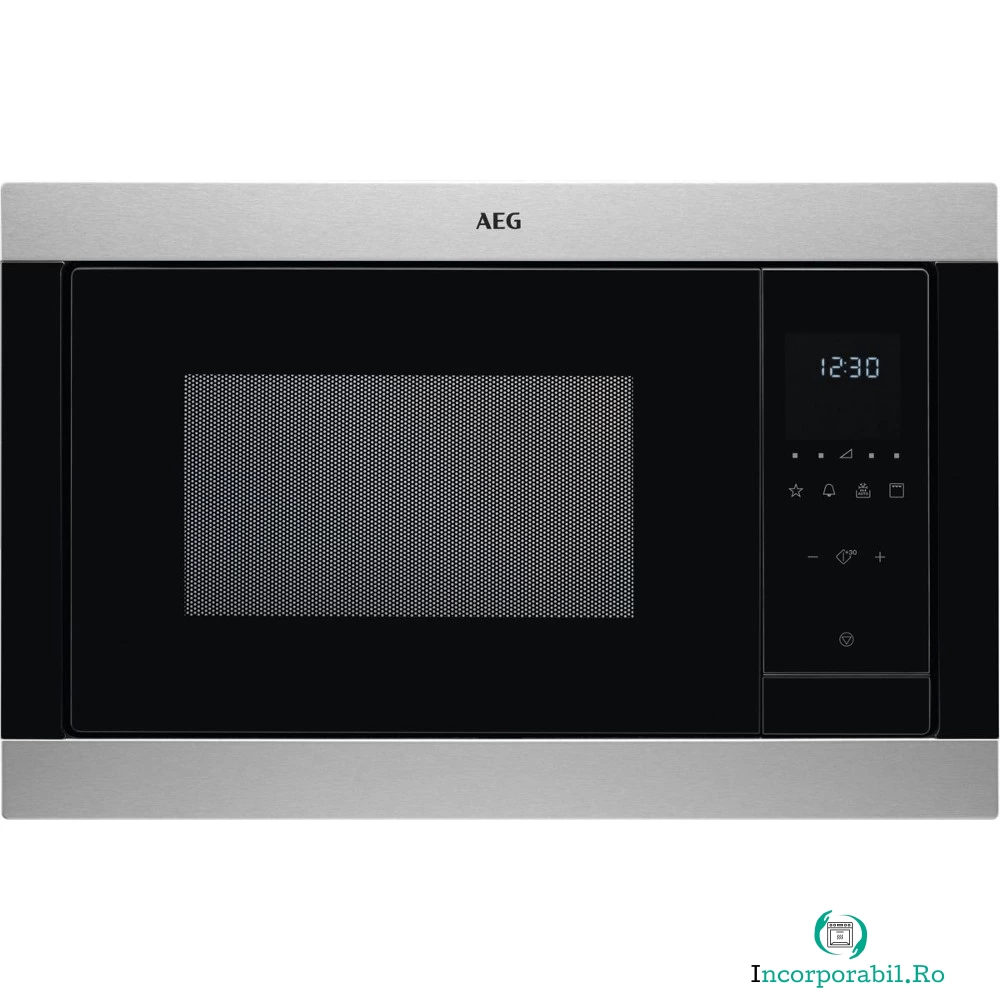 Cuptor cu microunde incorporabile AEG MSB2547D-M, 23 l, 900 W, Grill, Negru