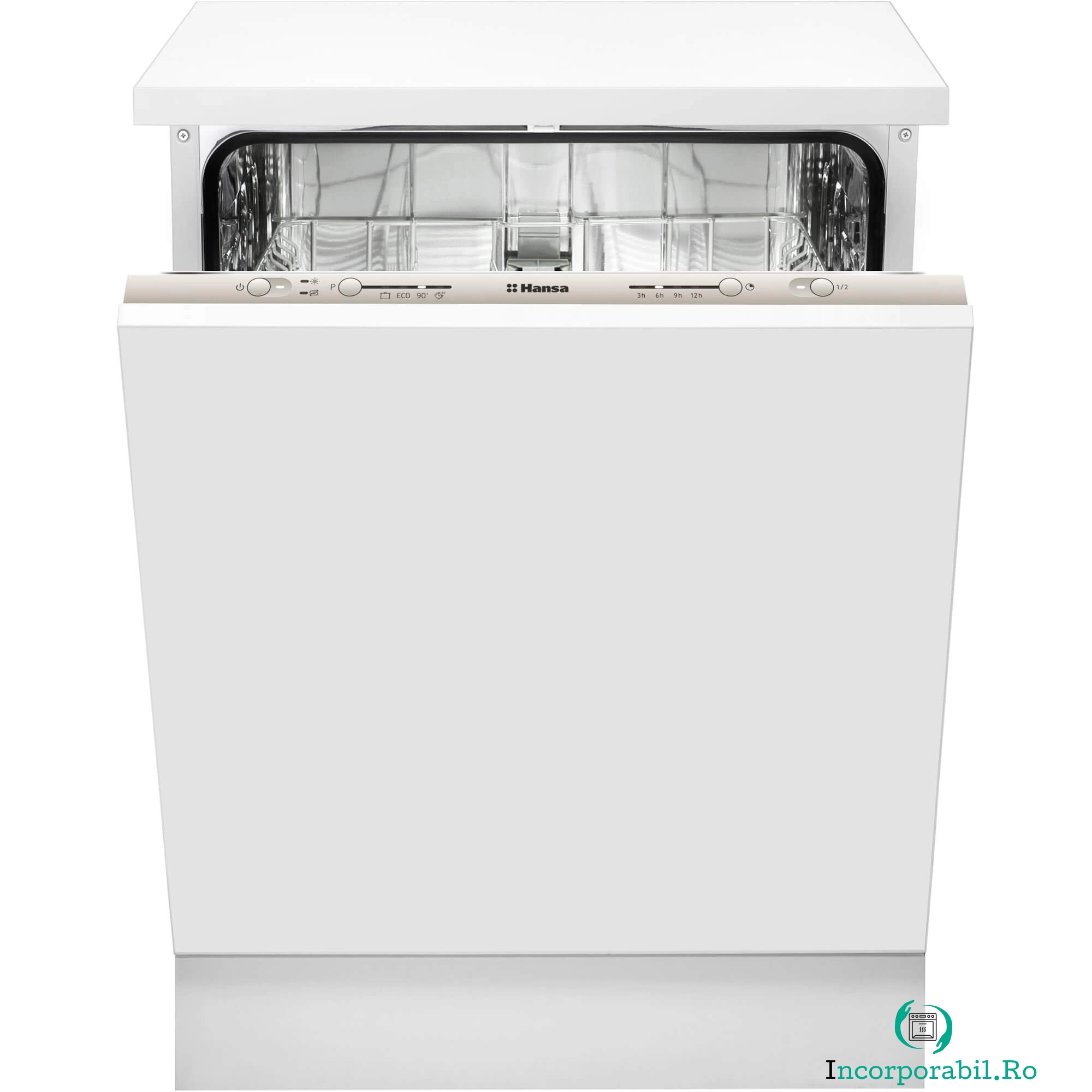 Masina de spalat vase incorporabila Hansa ZIM 634 B, 12 seturi, 4 programe, Clasa E la 1,099.99 lei ron