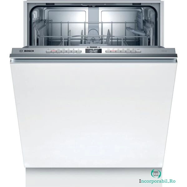 BOSCH Masina de spalat vase incorporabila Bosch SMV4ITX11E, 12 seturi, 6 programe, Clasa E, Home Connect, 60 cm, Alb