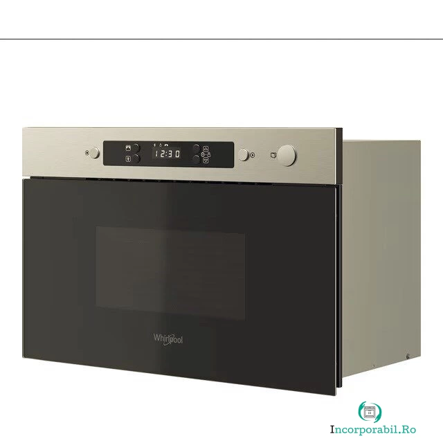 Whirlpool Cuptor cu microunde incorporabil Whirlpool MBNA900X, 750W, 22l, 60cm, Inox la 1,749.00 lei ron