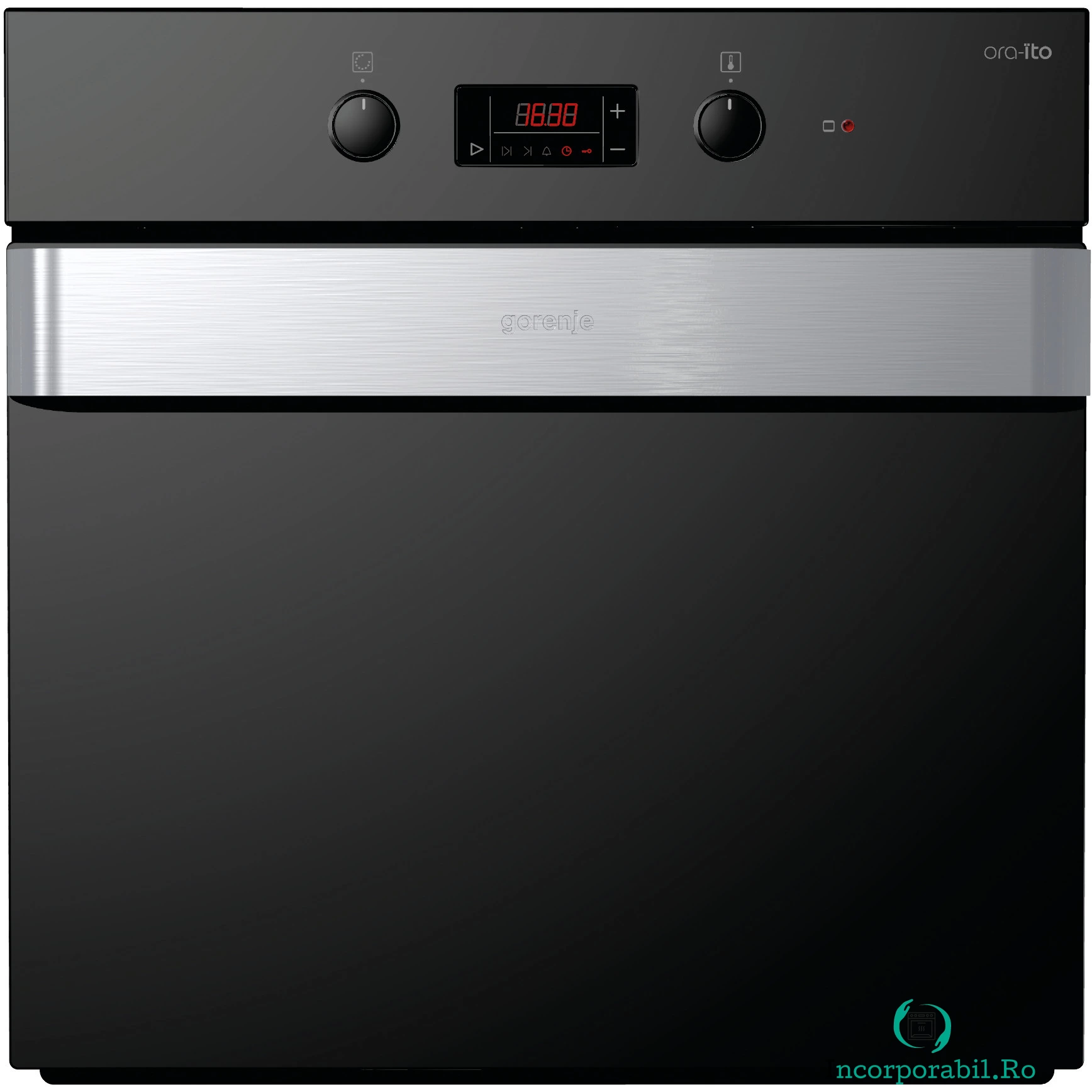 Cuptor incorporabil Gorenje Ora-Ito BO73ORAX, Electric, Multifunctional, Grill, Clasa A, Negru