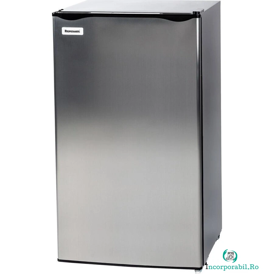 Ravanson Frigider cu o usa Ravanson LKK-90 S, 91 L, Manual, 83 cm, Clasa F, Inox