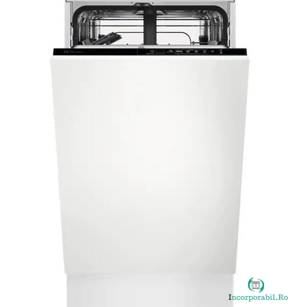 Electrolux Masina de spalat vase incorporabila Electrolux EEA12100L, 9 seturi, 5 programe, Clasa F, Alb la 2,429.99 lei ron