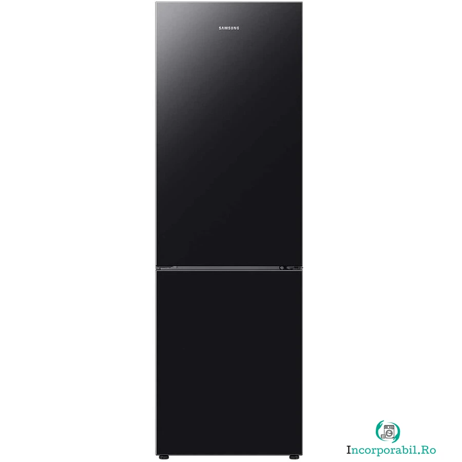 Samsung Combina frigorifica Samsung RB33B610EBN, 344 L, Clasa E, NoFrost, Motor Digital Inverter, SpaceMax, All Around Cooling, Negru