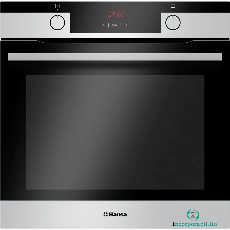 hansa Cuptor incorporabil Hansa BOEIS694097, 77 l, 11 functii, Grill, Timer electronic, Clasa A, Inox la 1,491.99 lei ron