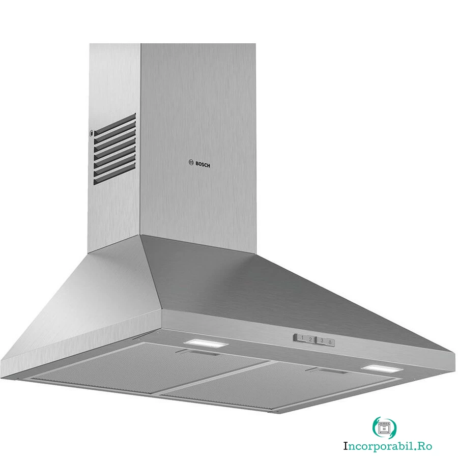 BOSCH Hota incorporabila decorativa Bosch DWP66BC50, 60 cm, Inox la 1,462.99 lei ron