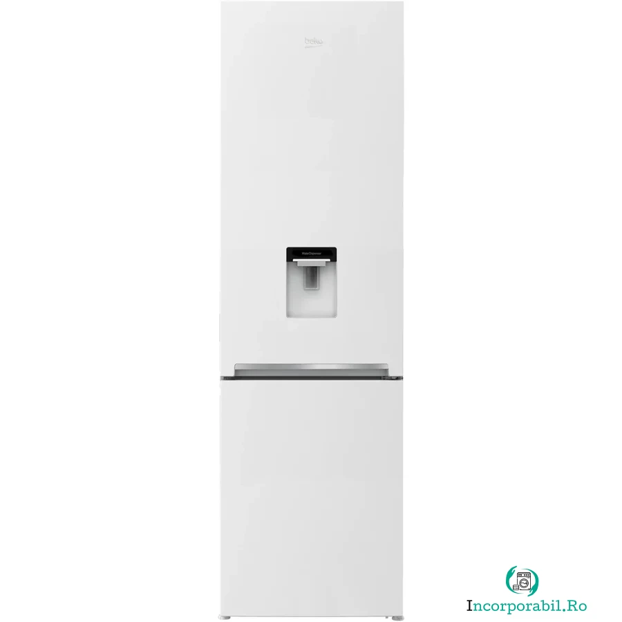 Beko Combina frigorifica Beko RCSA406K40DWN, 386 l, Clasa E, Dozator apa, H 202.5 cm, Alb la 2,183.29 lei ron