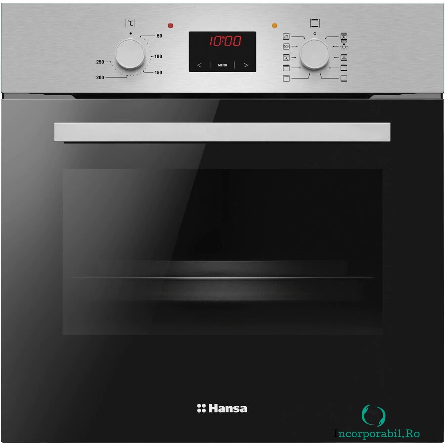 hansa Cuptor incorporabil Hansa BOEI68460, Electric, 62 l, 9 Functii, Decongelare, Clasa A, Inox