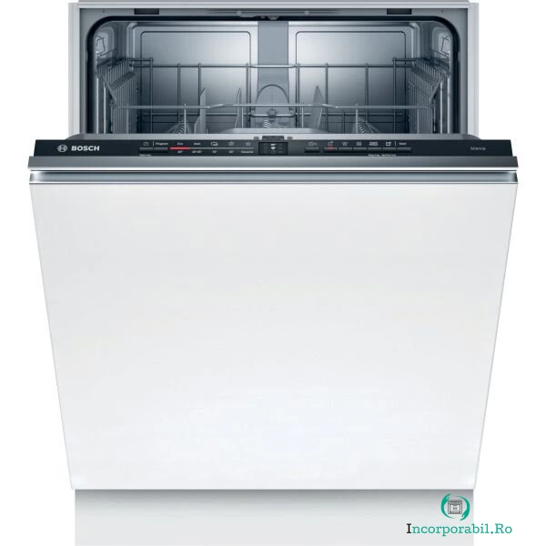 BOSCH Masina de spalat vase incorporabila Bosch SMV2ITX22E, 12 seturi, 5 programe, Clasa E, Home Connect, 60 cm, Alb