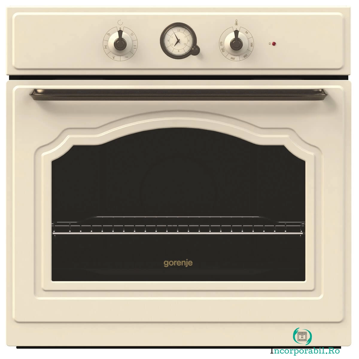 Cuptor incorporabil Gorenje BO53CLI, Electric, Grill, 65 l, AquaClean, Bej la 1,899.99 lei ron