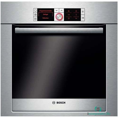 Cuptor incorporabil electric Bosch HBG78S750, multifunctional 3D, clasa A-30%, Inox la 6,499.99 lei ron